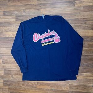 Braves “Choptober 2021 Champions” Long Sleeve T-Shirt XL